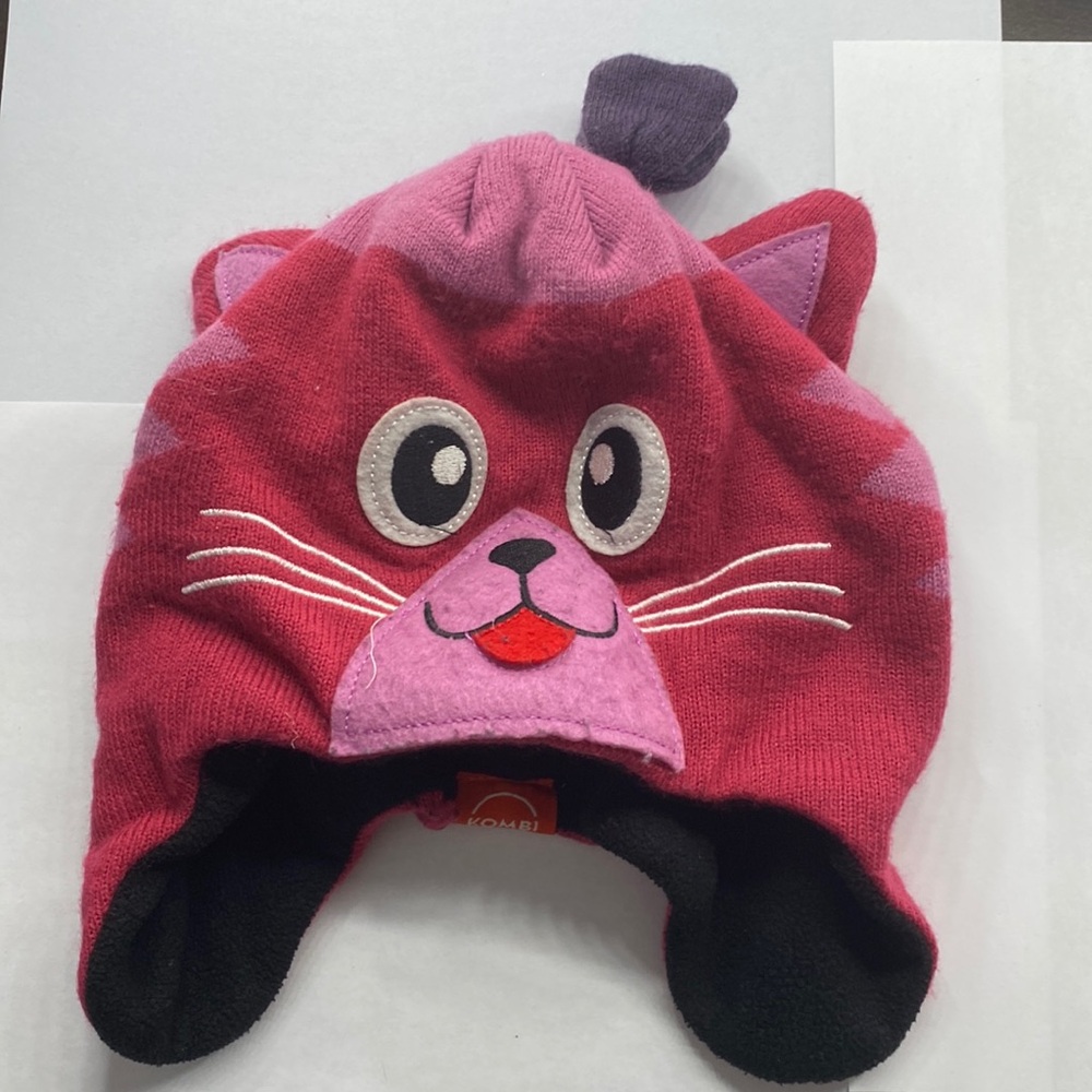 Kids cat winter hat
